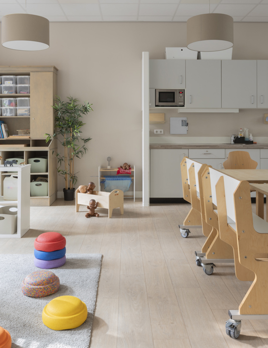 Kinderopvang groep van compananny