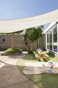Tuin kinderopvang CompaNanny Schalkwijk Haarlem