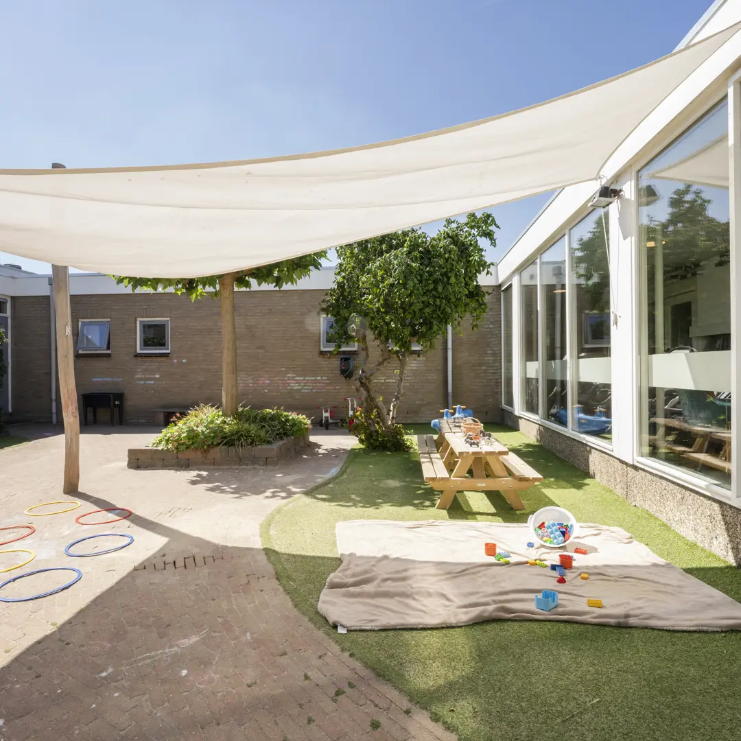 Tuin kinderopvang CompaNanny Schalkwijk Haarlem