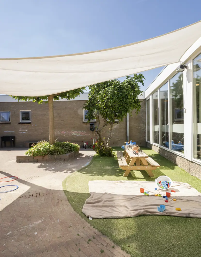 Tuin kinderopvang CompaNanny Schalkwijk Haarlem
