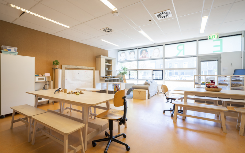 Interieur kinderopvang CompaNanny Meerwijk Haarlem