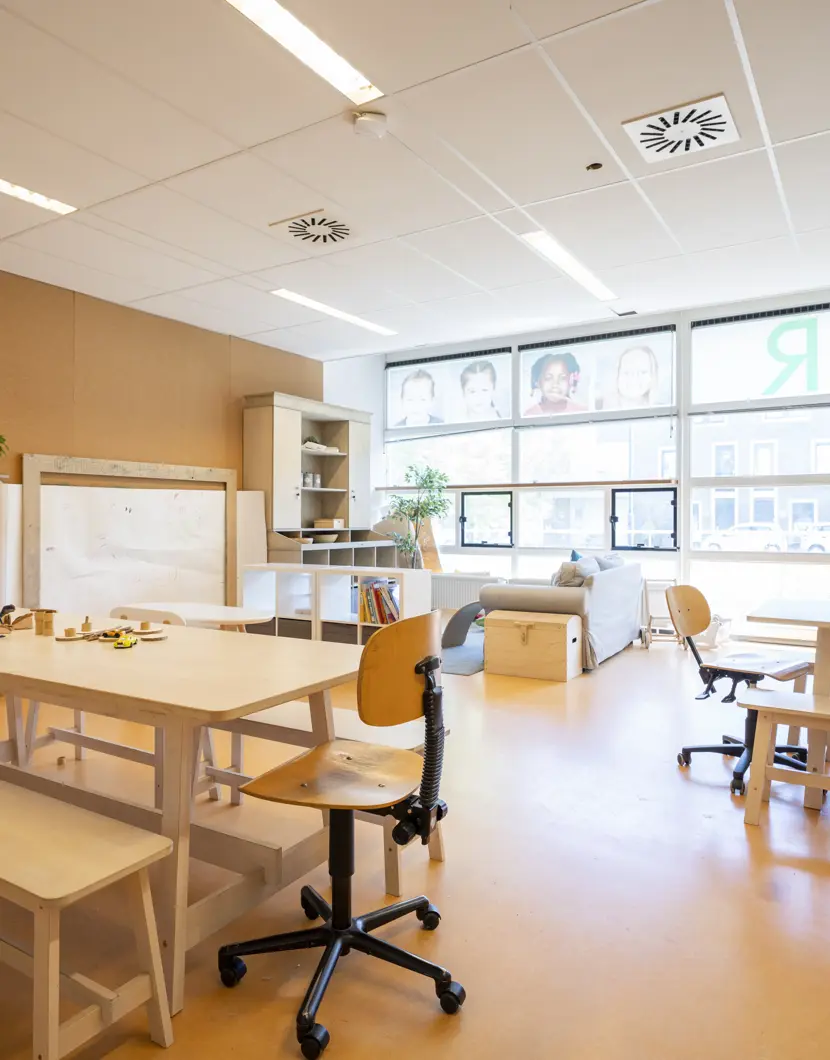 Interieur kinderopvang CompaNanny Meerwijk Haarlem