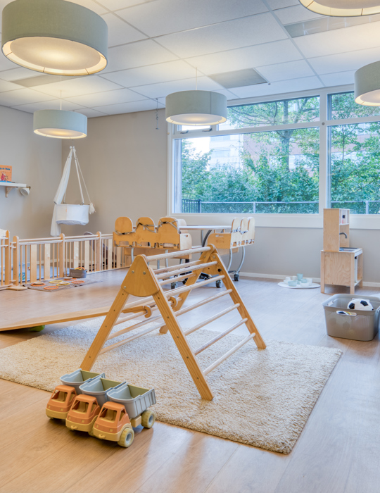 Kinderopvang CompaNanny Schiphol Rijk Aalsmeer babygroep met spelmateriaal
