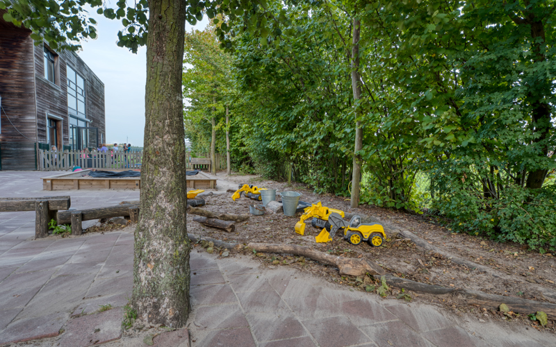 Buitenruimte kinderopvang CompaNanny Schiphol Rijk Aalsmeer