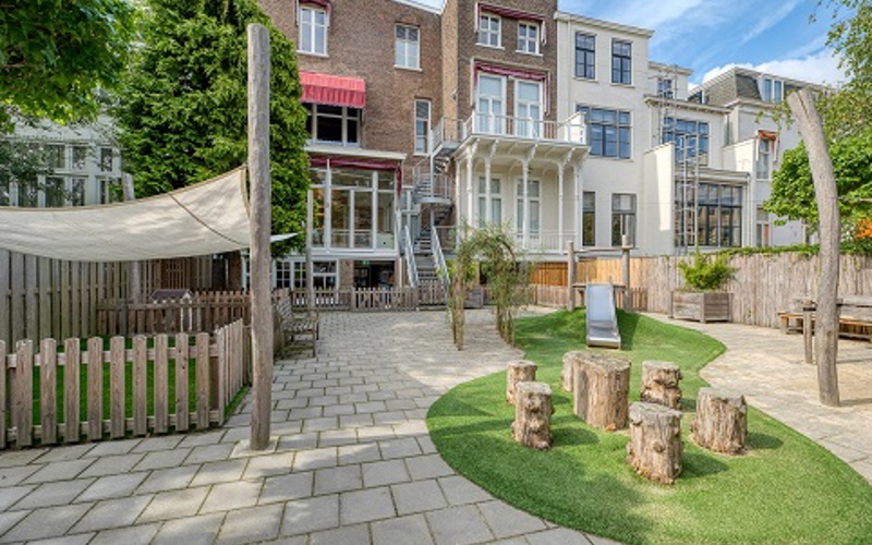 Tuin kinderopvang CompaNanny Archipel Den Haag