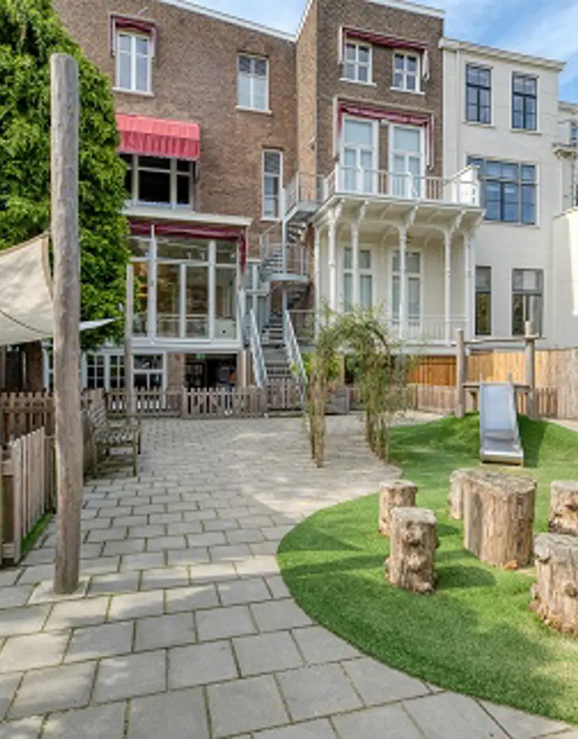 Tuin kinderopvang CompaNanny Archipel Den Haag