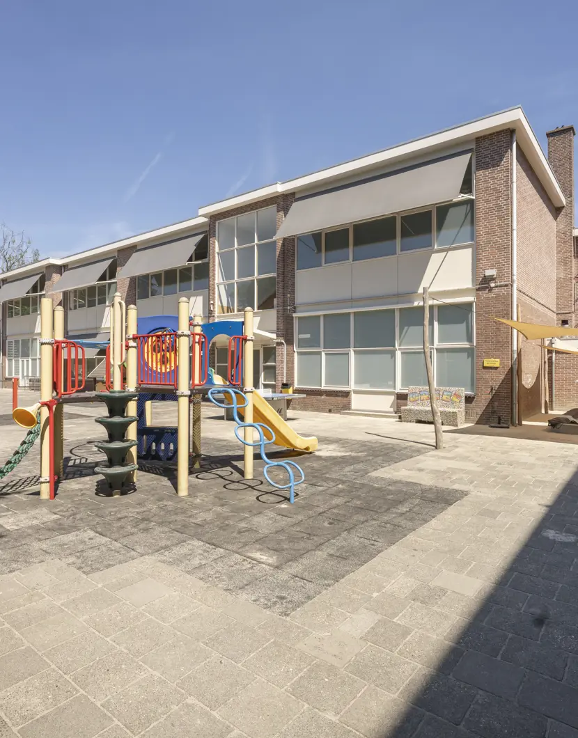 Tuin kinderopvang CompaNanny Dreef Haarlem
