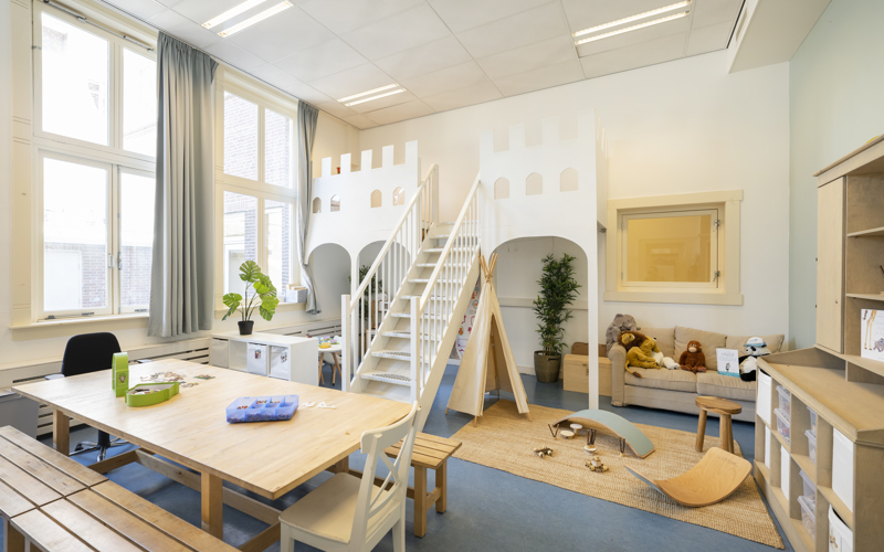 Interieur kinderopvang CompaNanny Dreef Haarlem