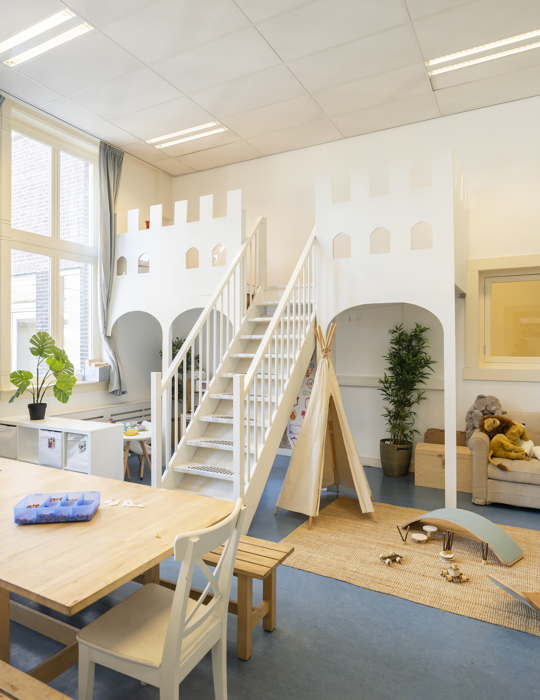 Interieur kinderopvang CompaNanny Dreef Haarlem