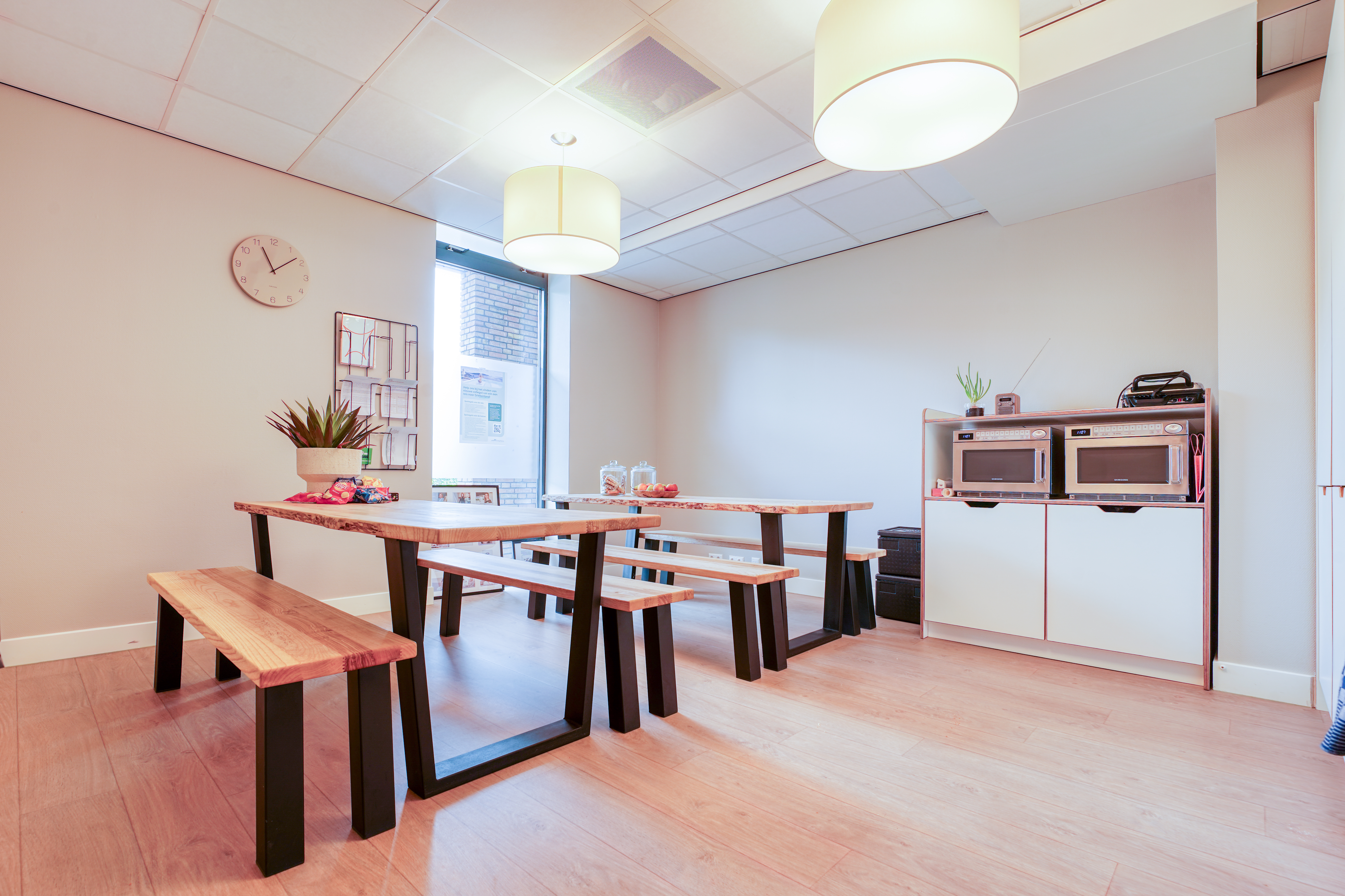 Lunchruimte kinderopvang CompaNanny Texelstraat Amstelveen