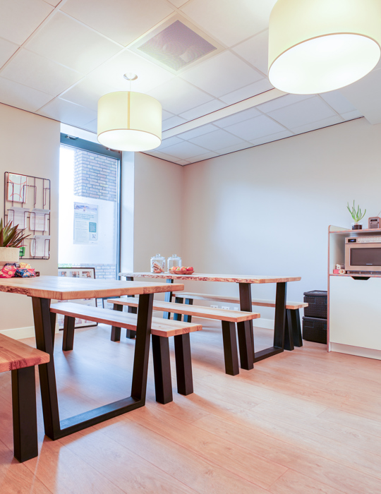 Lunchruimte kinderopvang CompaNanny Texelstraat Amstelveen