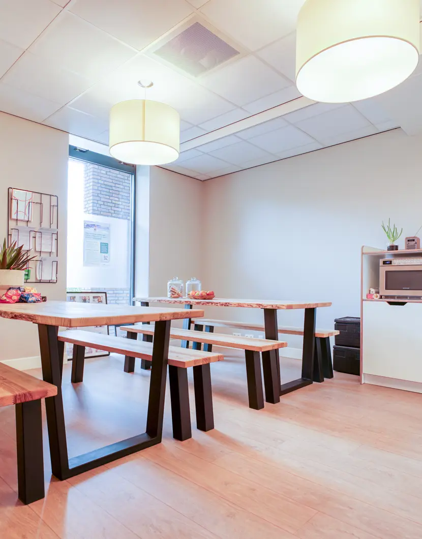 Lunchruimte kinderopvang CompaNanny Texelstraat Amstelveen