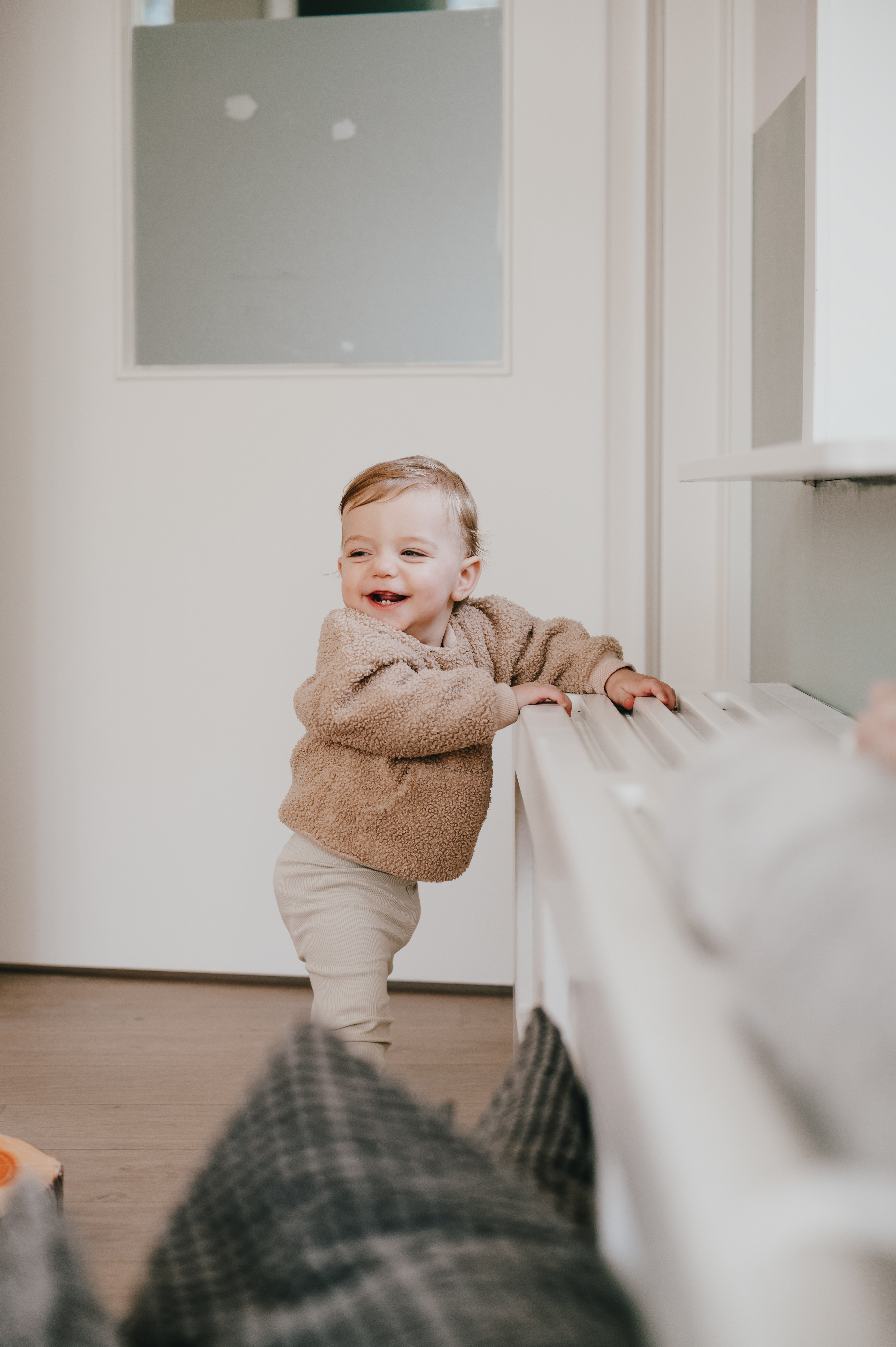 Kind op kinderopvang CompaNanny leert lopen