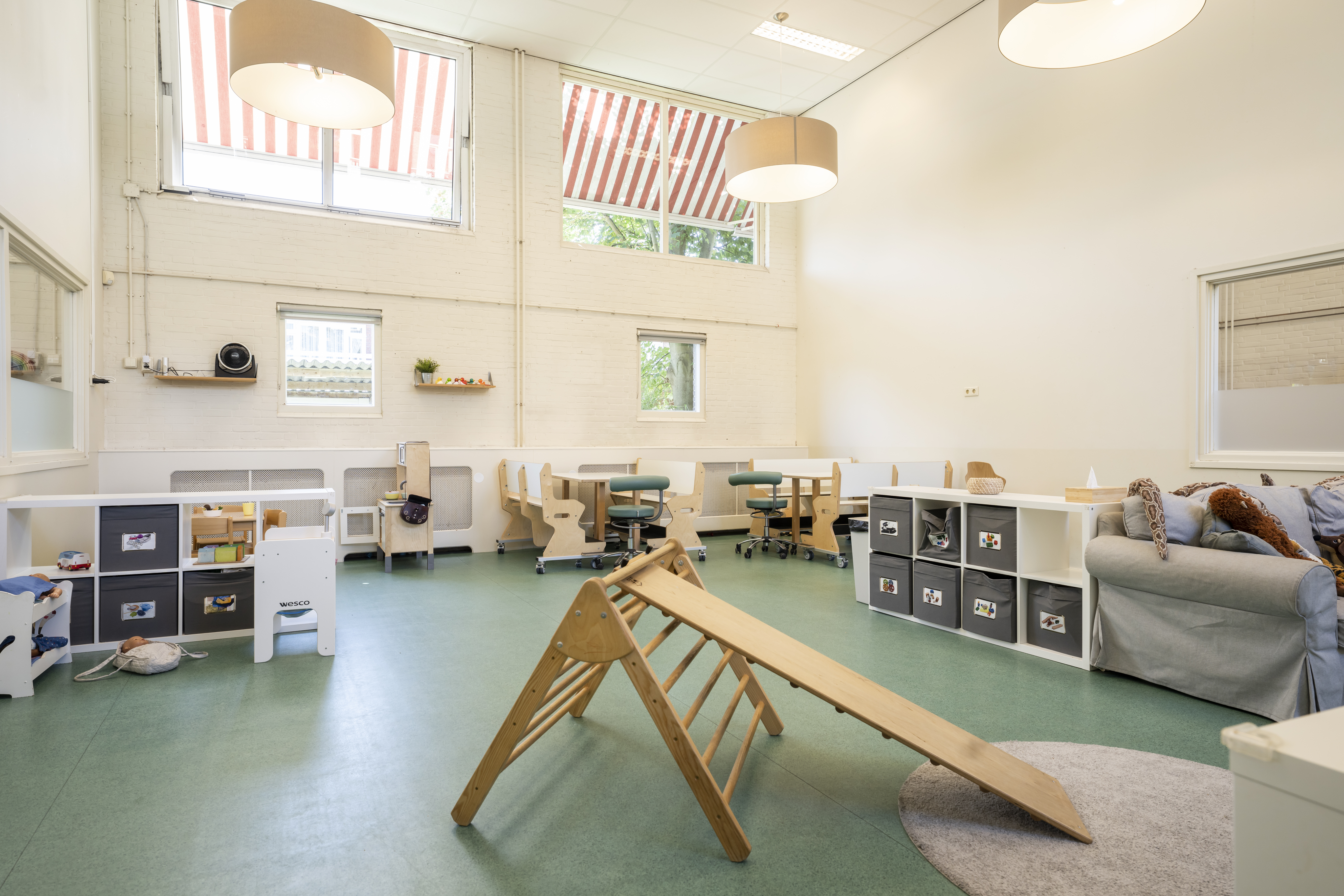 Interieur kinderopvang CompaNanny Kleverpark Haarlem