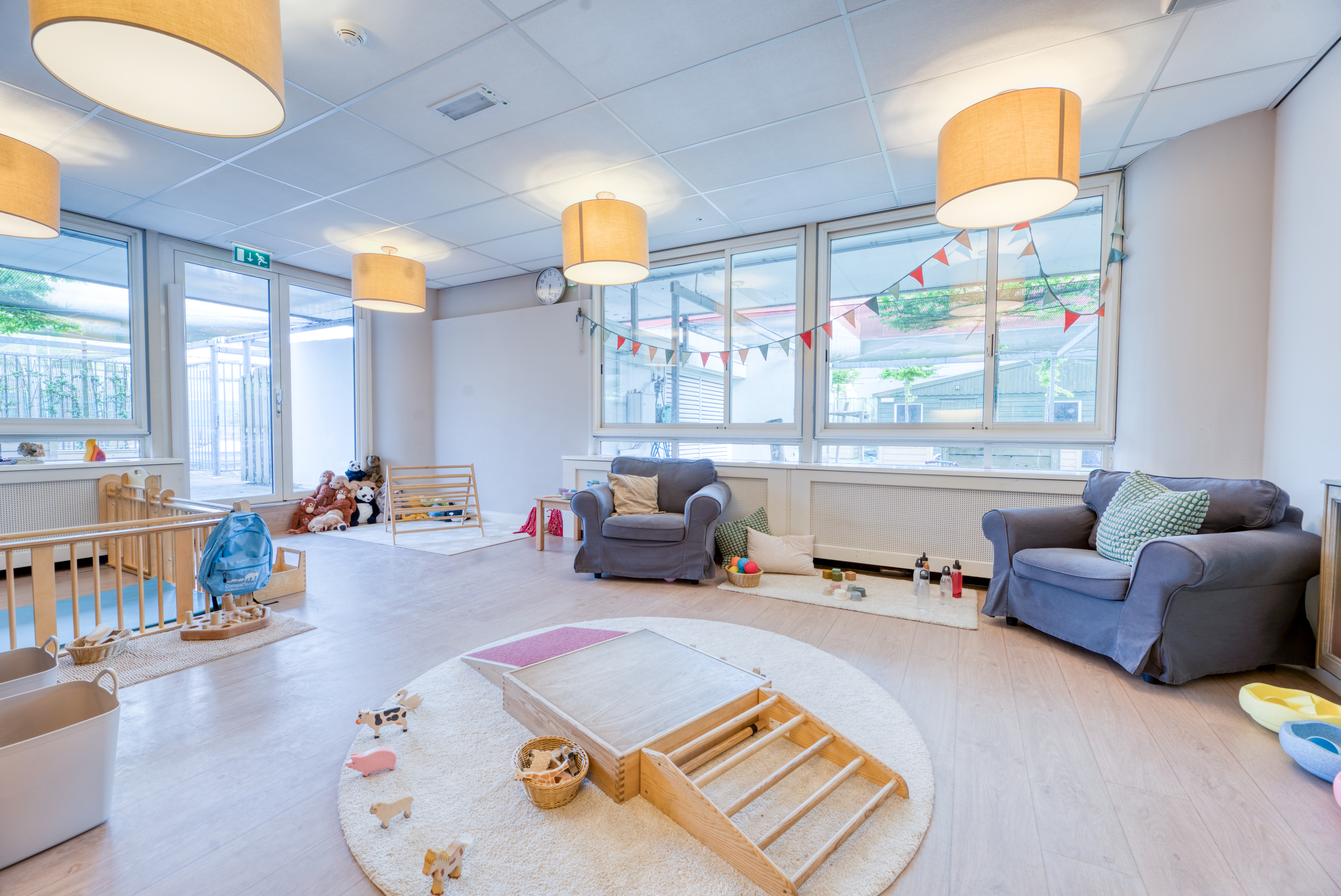 Interieur babygroep Kinderdagverblijf CompaNanny WFC