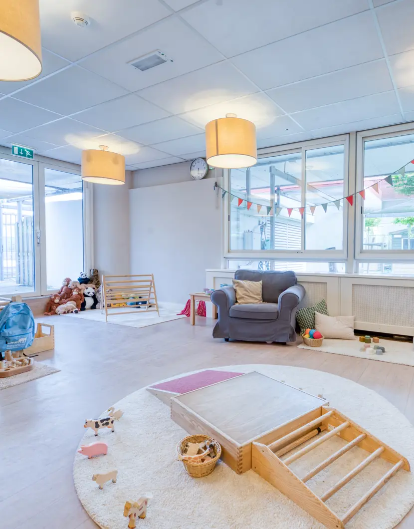 Interieur babygroep Kinderdagverblijf CompaNanny WFC