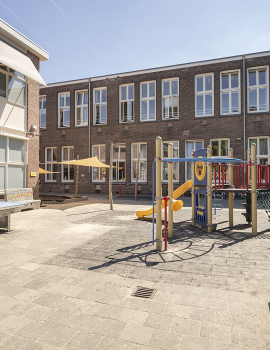 Tuin kinderopvang CompaNanny Dreef Haarlem
