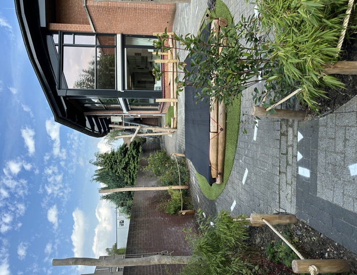 Tuin kinderopvang CompaNanny Reehorst Ede